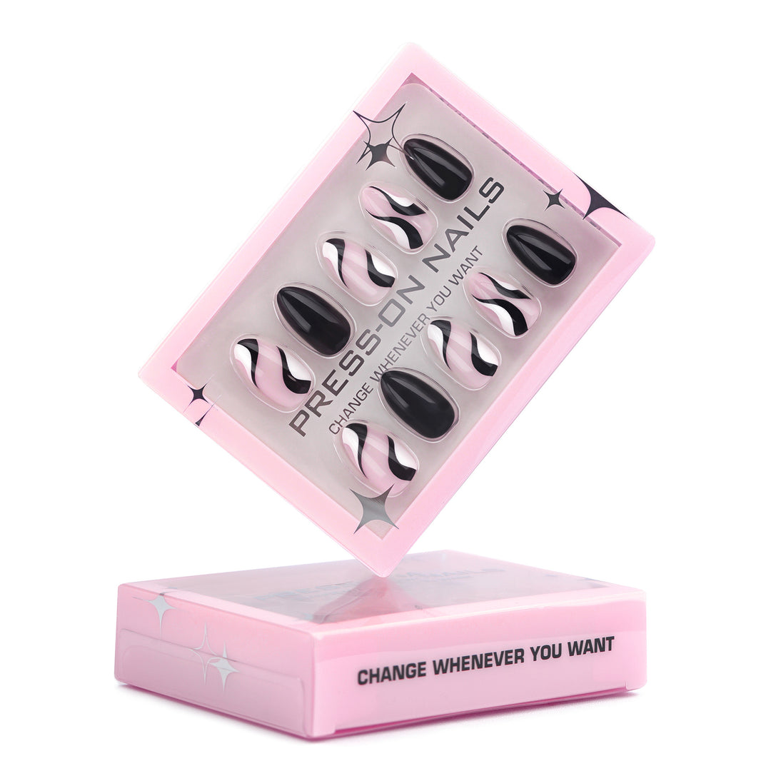 Artificial press-on nails with unique design Stornfield