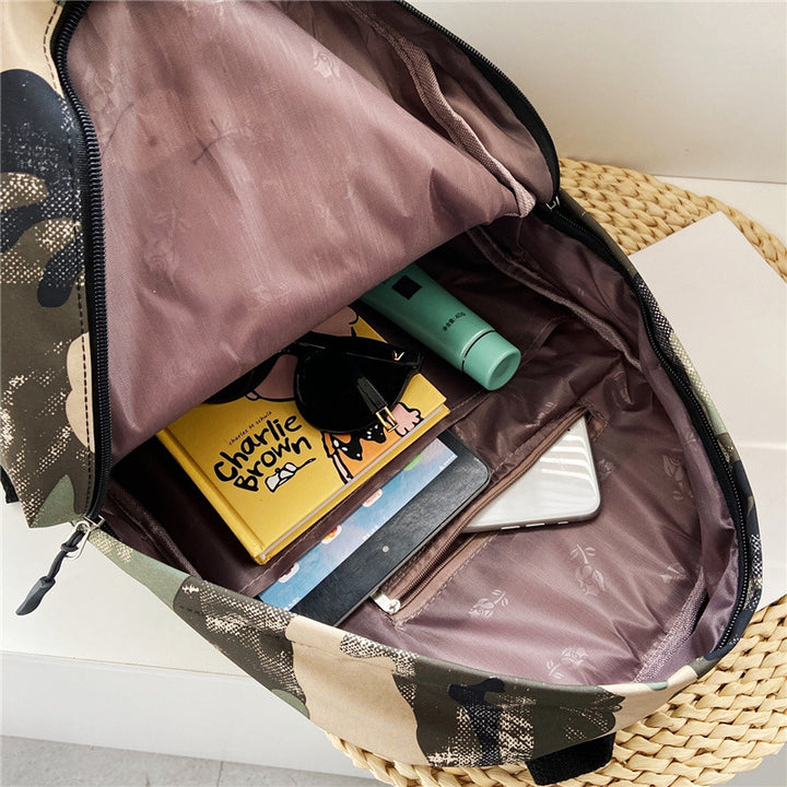 Urban Camouflage Print Backpack Stornfield