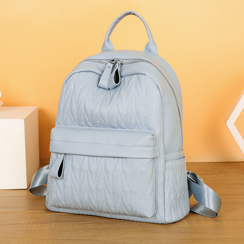 Quilted Leather Backpack Stornfield