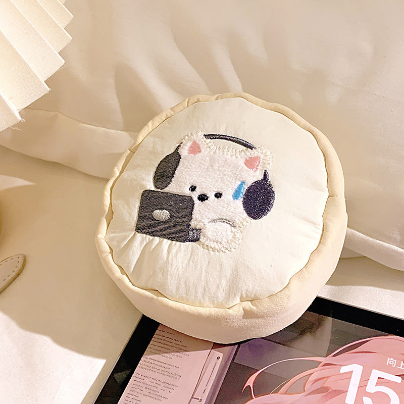 Cushion with Cute Dog Motif Stornfield