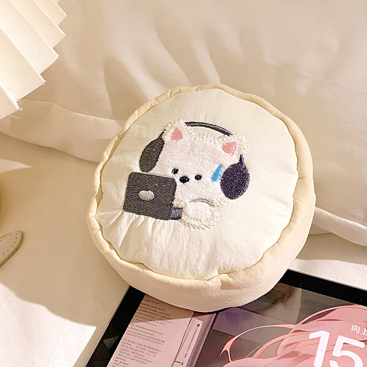 Cushion with Cute Dog Motif Stornfield