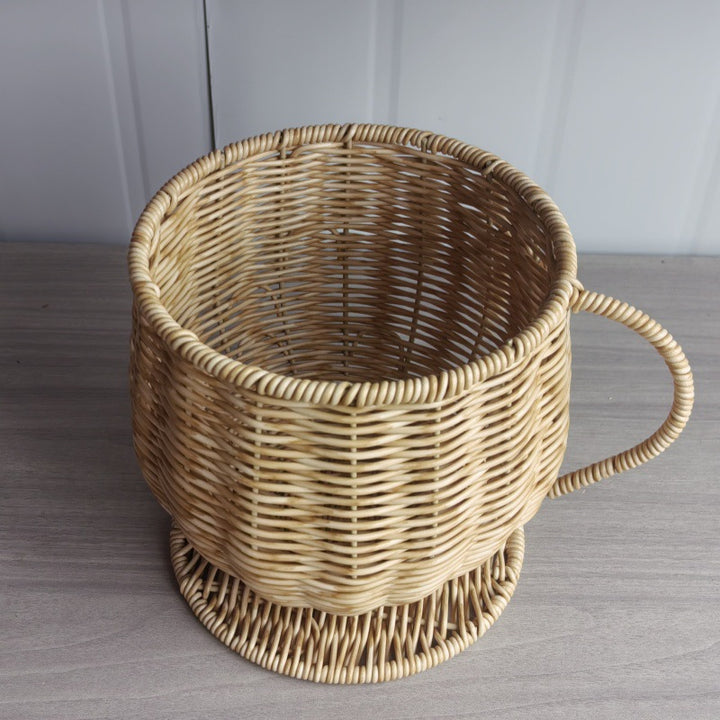 Handcrafted Natural Wicker Planter Stornfield