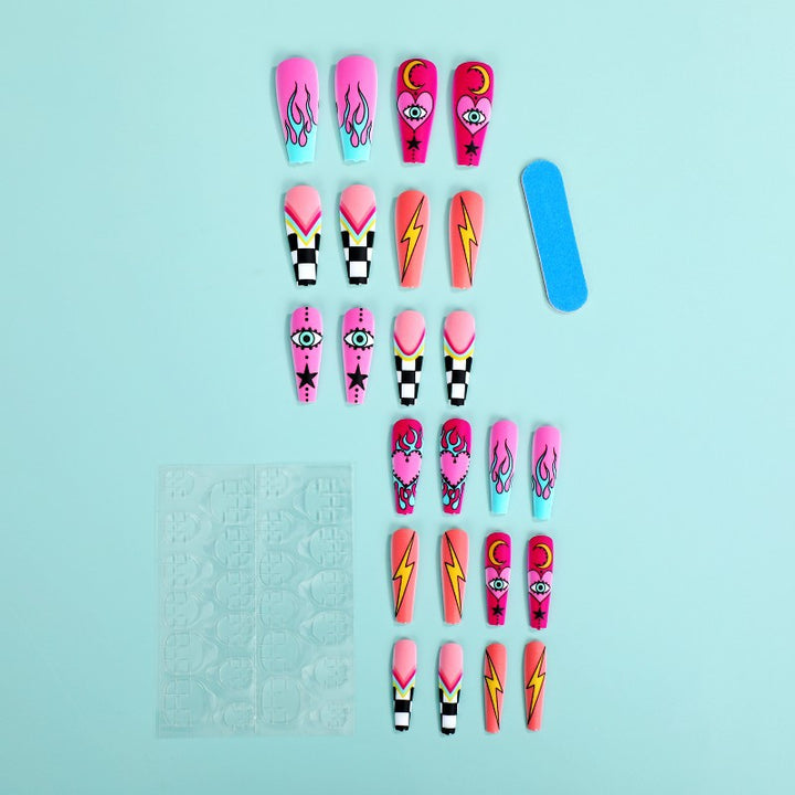 Creative and artistic art nails Stornfield