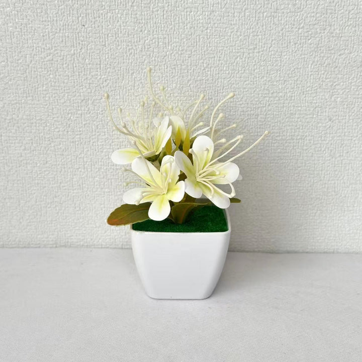 Lifelike Floral Centerpiece for Indoor Home Decor