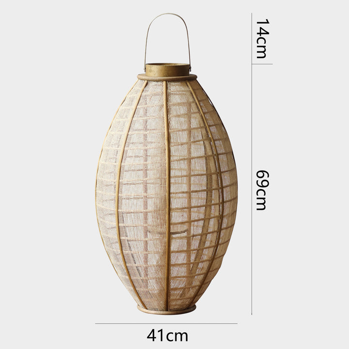 Handcrafted lantern made of natural materials Stornfield