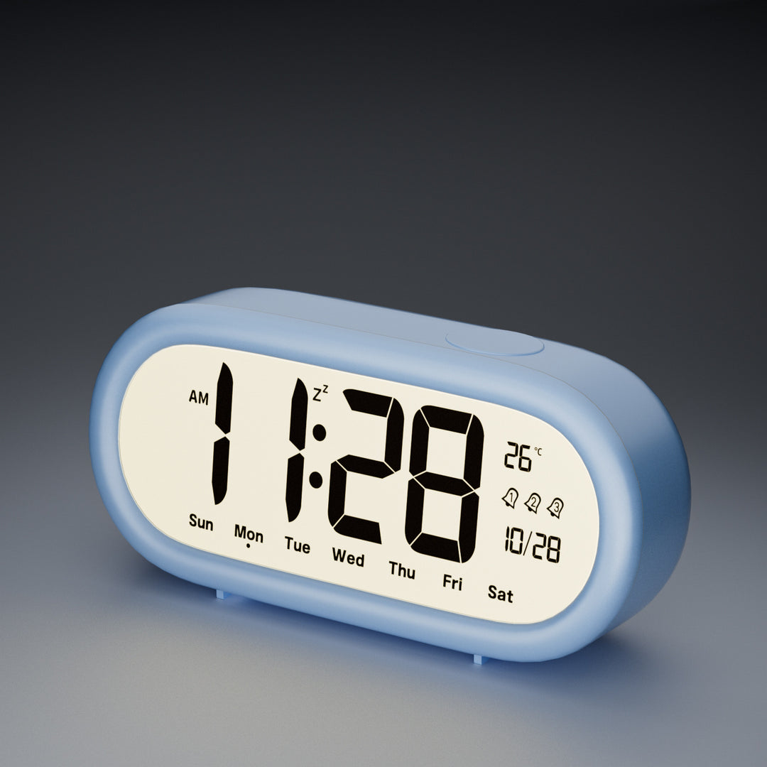 Digital alarm clock with temperature display and alarm function Stornfield