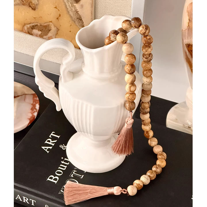 Decorative ceramic jug