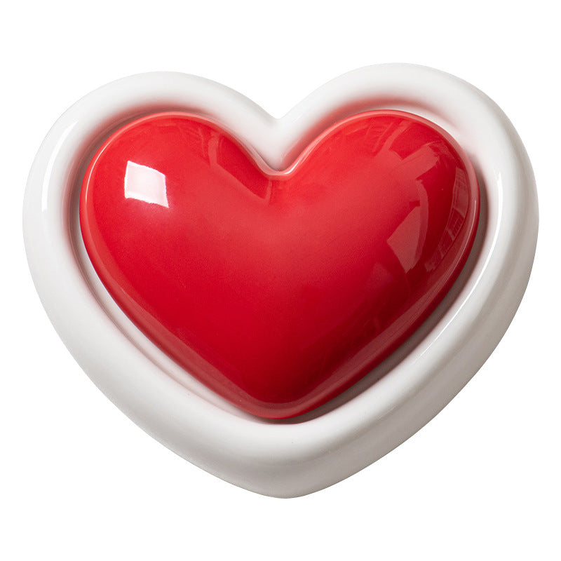 Heart shapes decorative bowl Stornfield