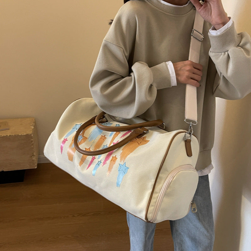 Stylish Star Print Weekend Duffle Bag
