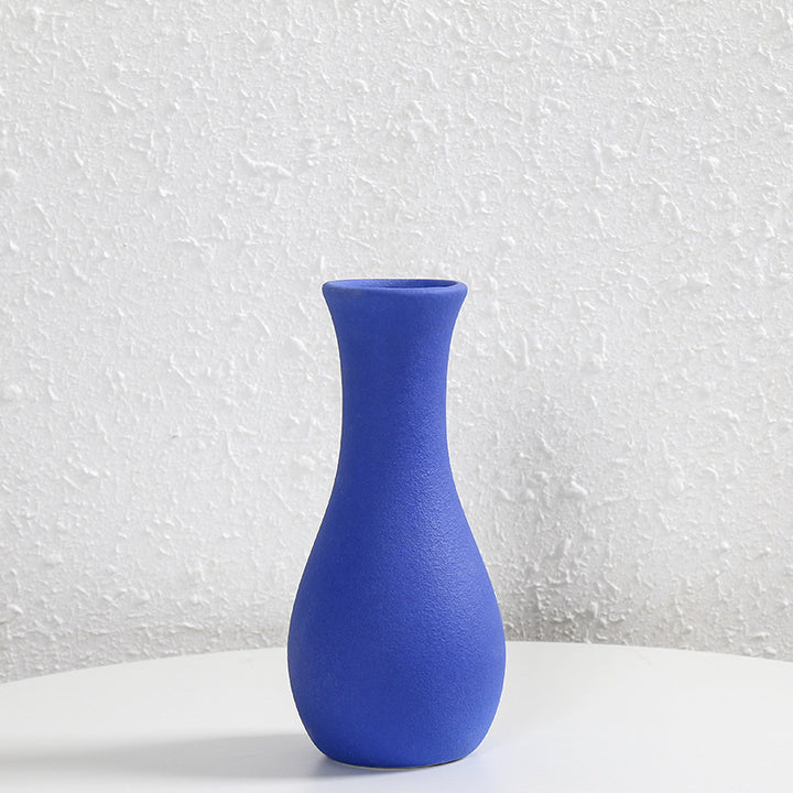 Contemporary Matte Ceramic Flower Vase Stornfeild