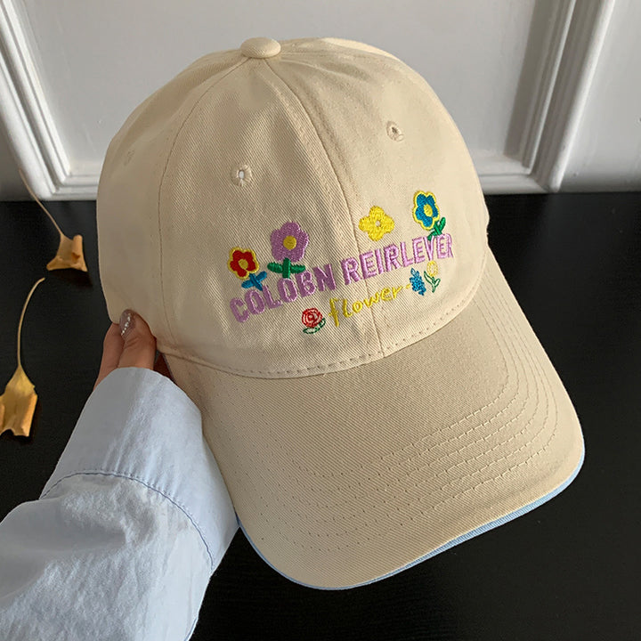 Women's Floral Embroidered Adjustable Cap Stornfield