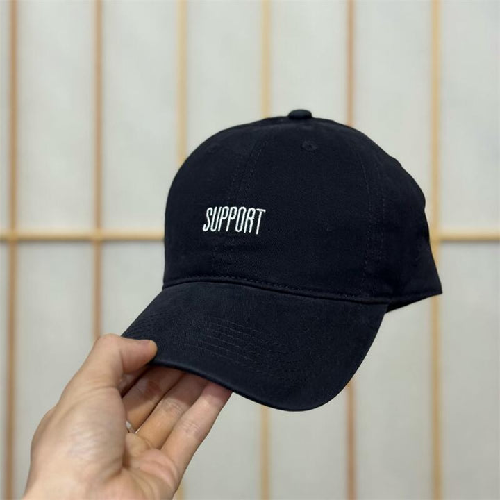 Men's Supportive Embroidered Cotton Baseball Cap Stornfield