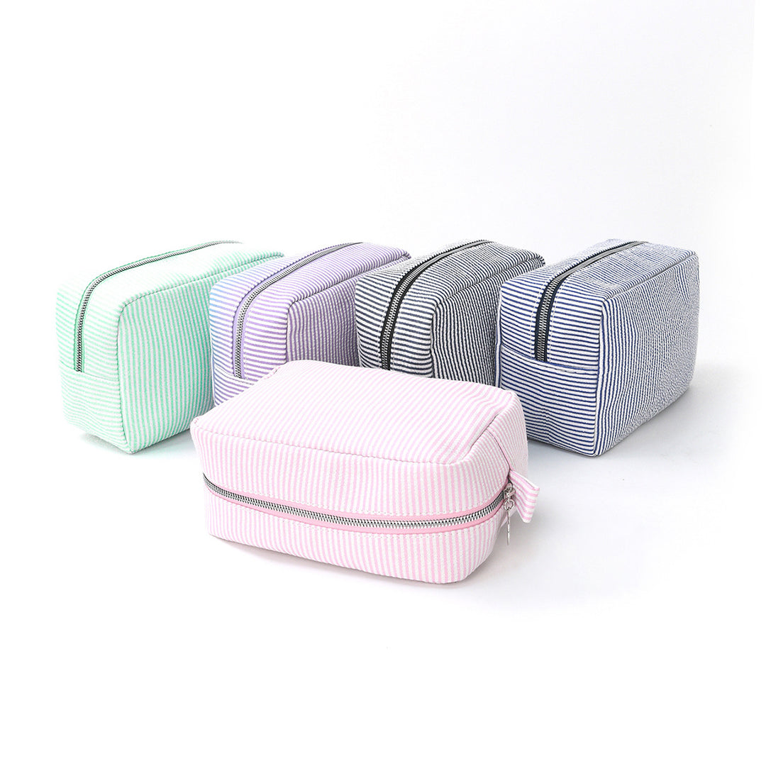 Cosmetic Organizer Bag Made of Textured Material Stornfield