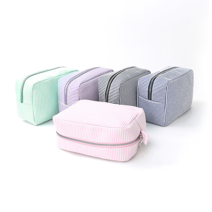 Cosmetic Organizer Bag Made of Textured Material Stornfield