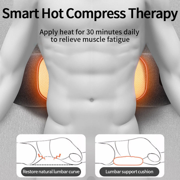 Ergonomic Massage Pillow With Integrated Usb Charging Function Stornfield