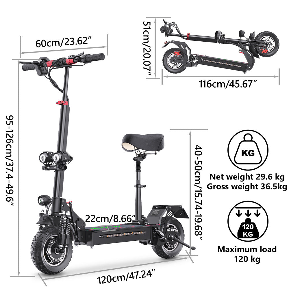 Electric Stand-Up Scooter Stornfield
