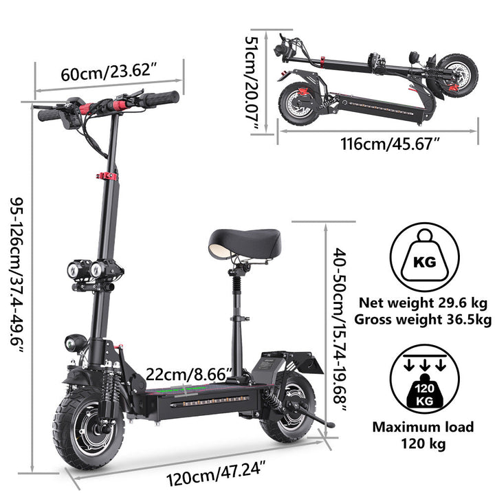 Electric Stand-Up Scooter Stornfield