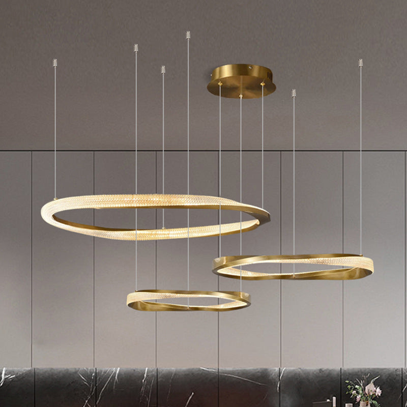 Modern Suspension Ring Chandelier