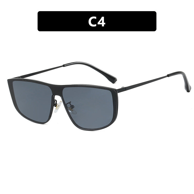 Women elegant square sunglasses with luxurious metal frame Stornfield