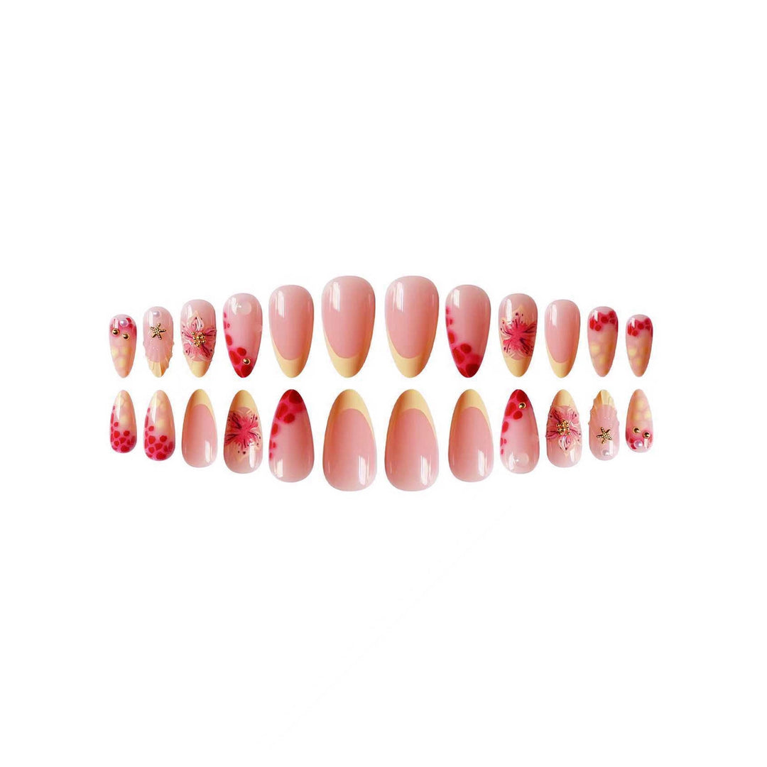 Floral 3D Nail Art Extensions Stornfield