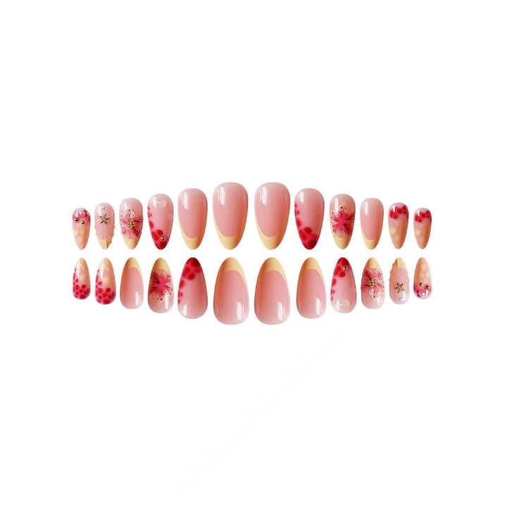 Floral 3D Nail Art Extensions Stornfield
