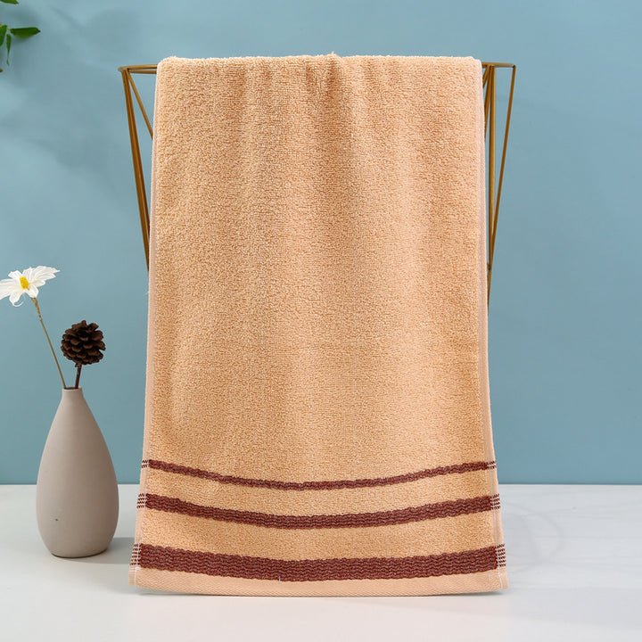 Terry Bath Towel with High-Quality Check Border Stornfield
