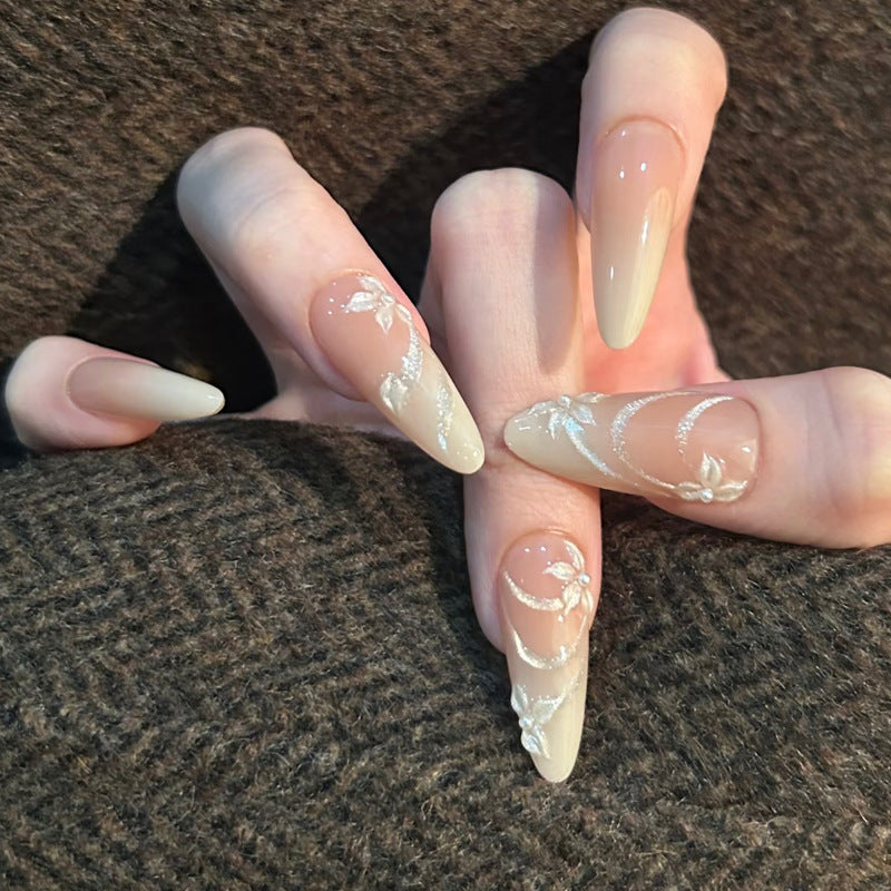Floral Embellished Press-On Nails Stornfield 1789389210