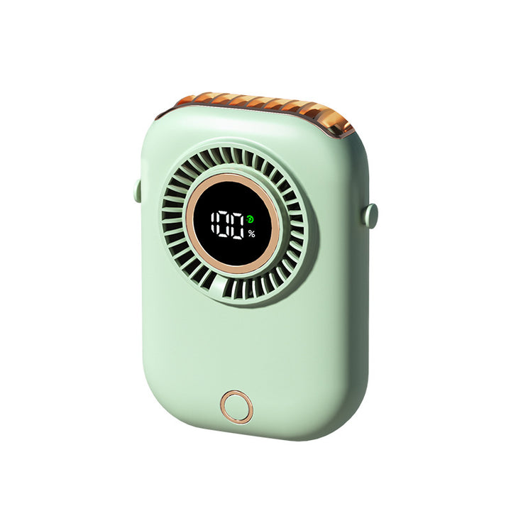 Unisex Portable Digital Rechargeable Hanging Fan Stornfield