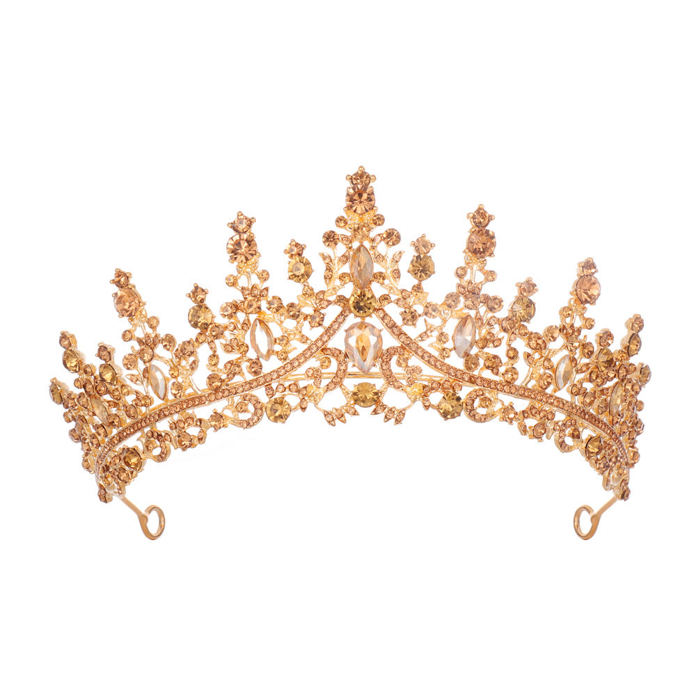 Ladies Rhinestone Tiara with Sparkling Gemstones Stornfield