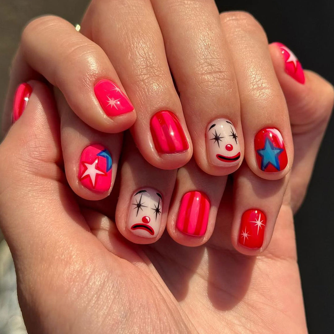 Playful Themed Nail Art Design Stornfield