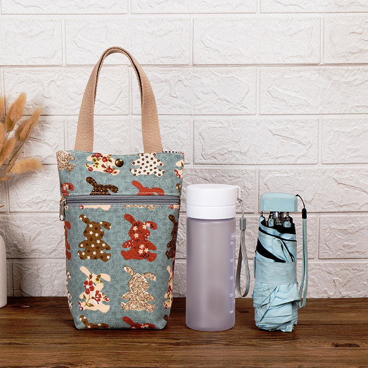 Cat Print Insulated Lunch Bag Stornfield