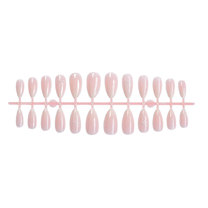 Artificial nail set with elegant designs and subtle accents Stornfield