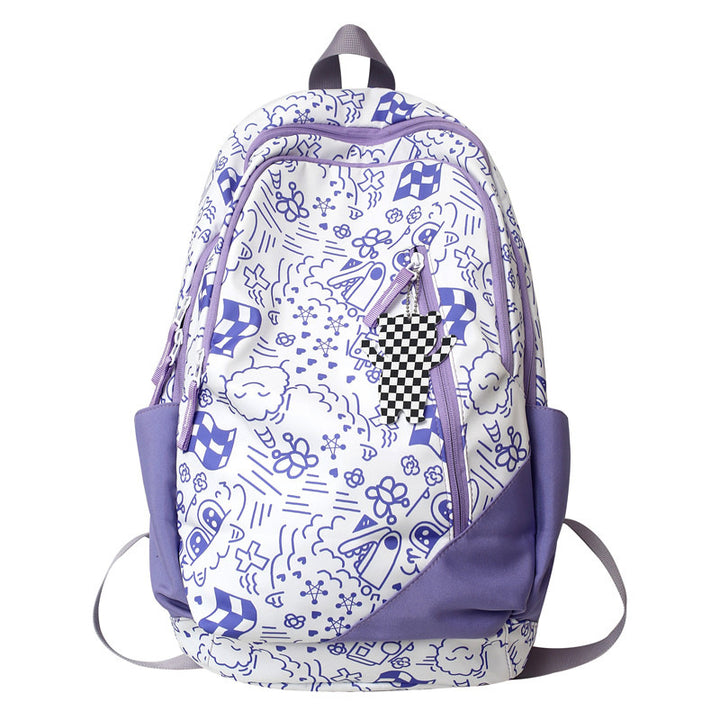 Fun Printed Graphic School Backpack Stornfield