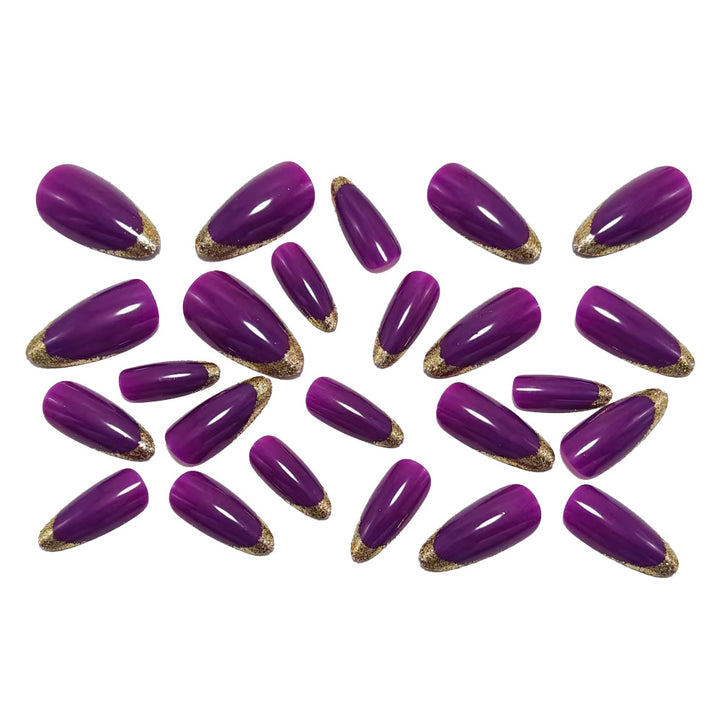 Artificial nails with glitter tip Stornfield