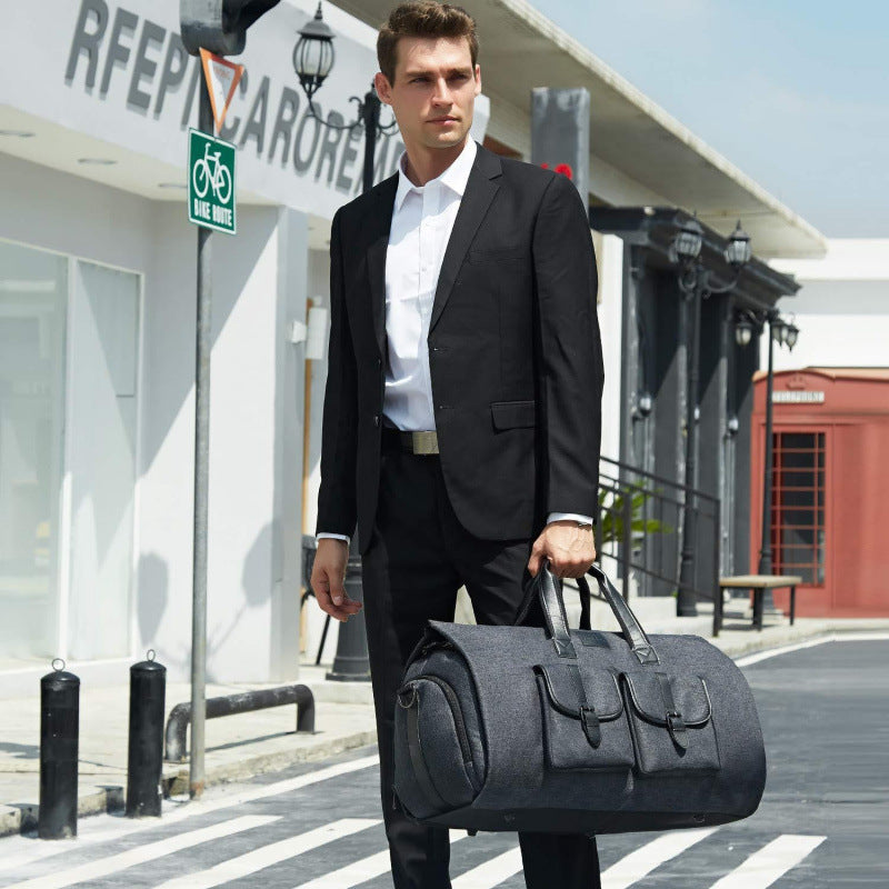 Sleek and Spacious Weekend Duffle Bag Stornfield