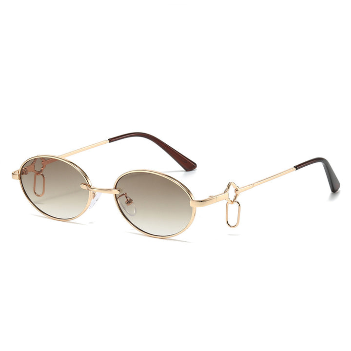 Vintage-Inspired Round Frame Sunglasses Stornfield