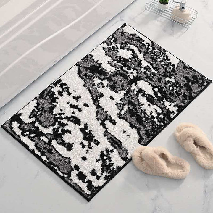 Textured Decorative Bath Mat Stornfield