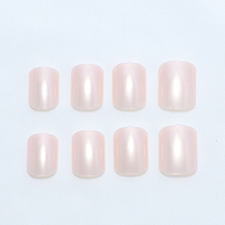 Premium Press-On Nail Kit with Natural Finish Stornfield