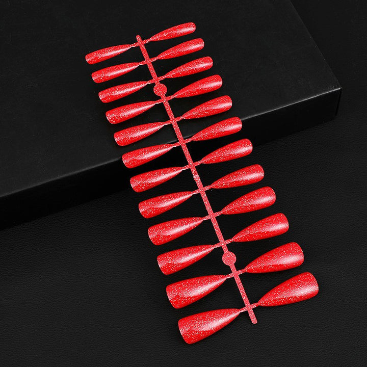 Glittering artificial nails in elegant design Stornfield