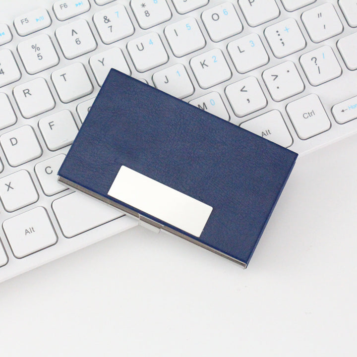 Stylish Leather Business Card Holder