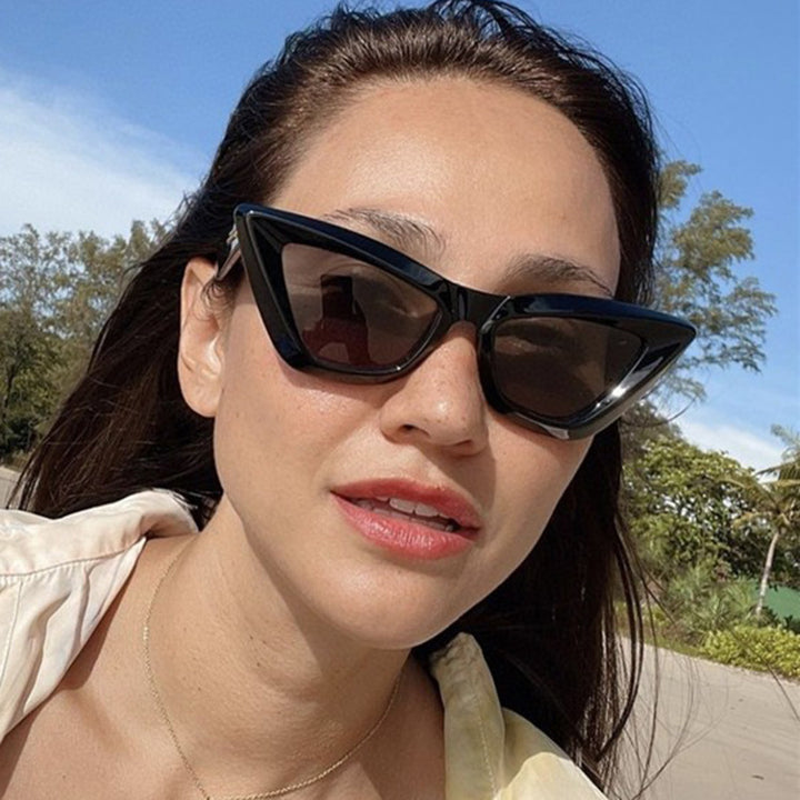Ladies Cat-Eye Sunglasses with trendy Animal Print Stornfield