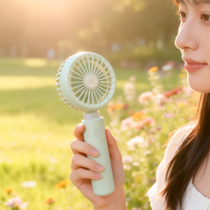 Ladies portable handheld fan with ergonomic design Stornfield