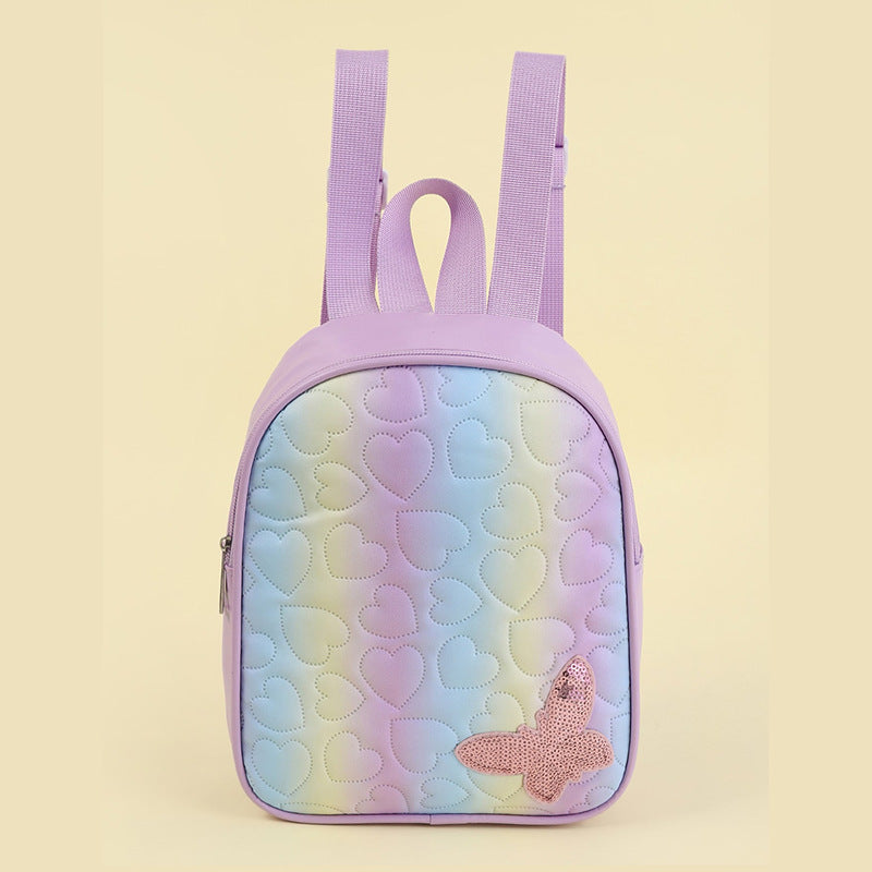 Mini backpack with heart pattern Stornfield