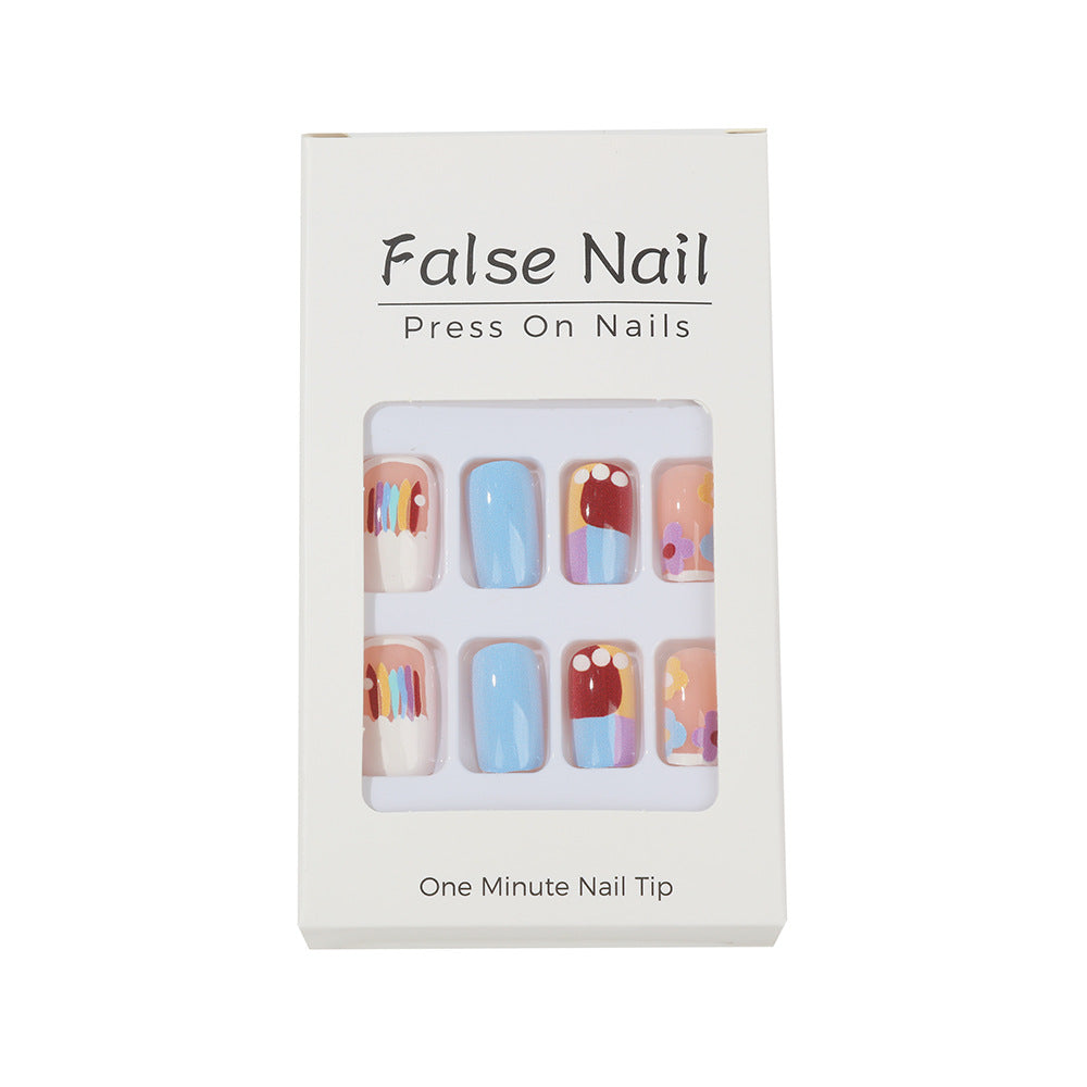 Creative Nail Art Set with Colorful Designs Stornfield