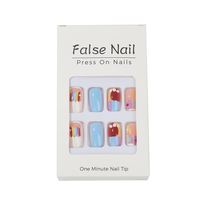 Creative Nail Art Set with Colorful Designs Stornfield