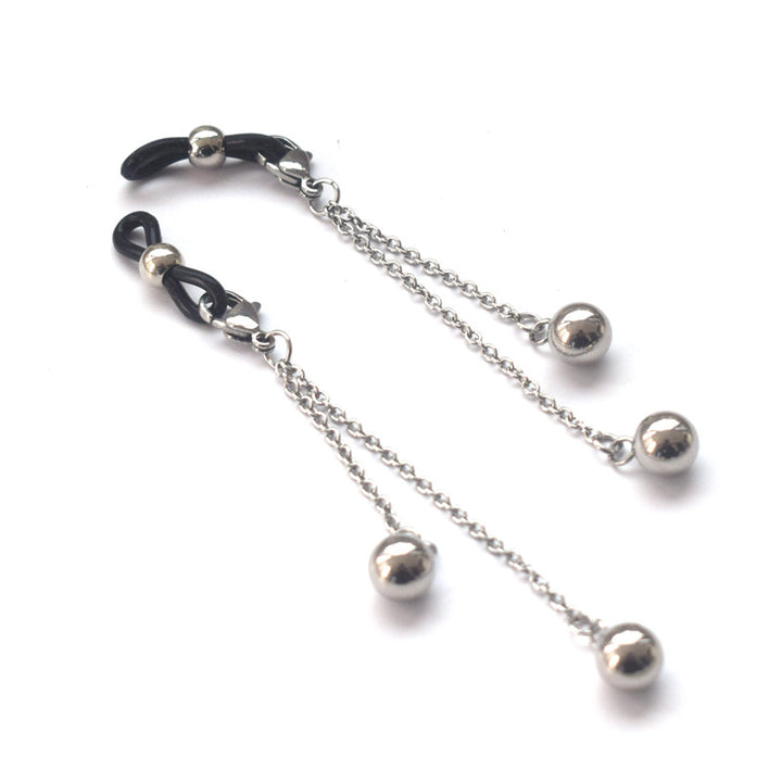 Dangle Earrings with Unique Chain and Bead Design Stornfield