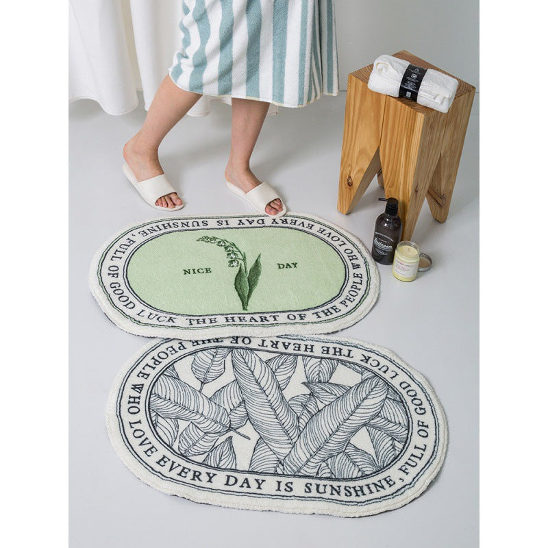 Floral Emblazoned Area Mat Stornfield