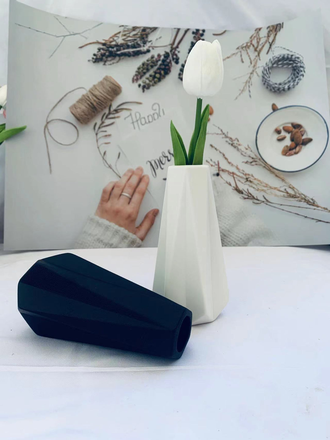 Modern Geometric Decorative Sculpture Stornfeild