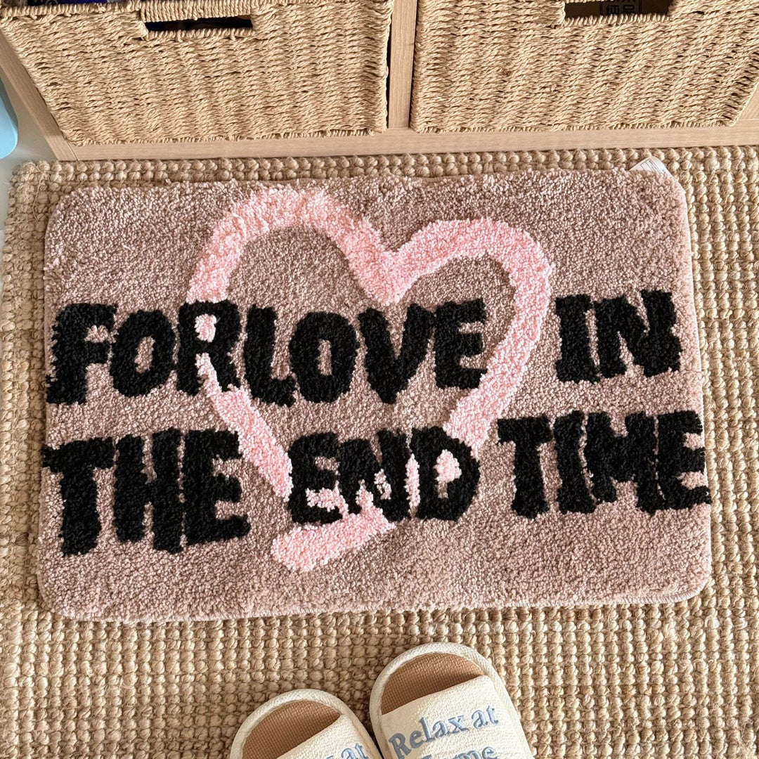 Inspirational Message Bath Mat