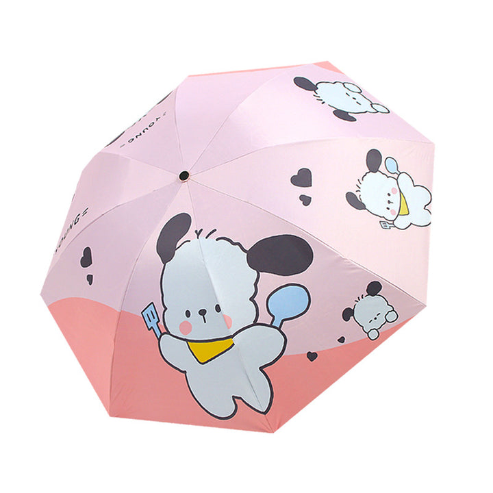 Women's Folding Kid's Umbrella with Cute Animal Designs Stornfield